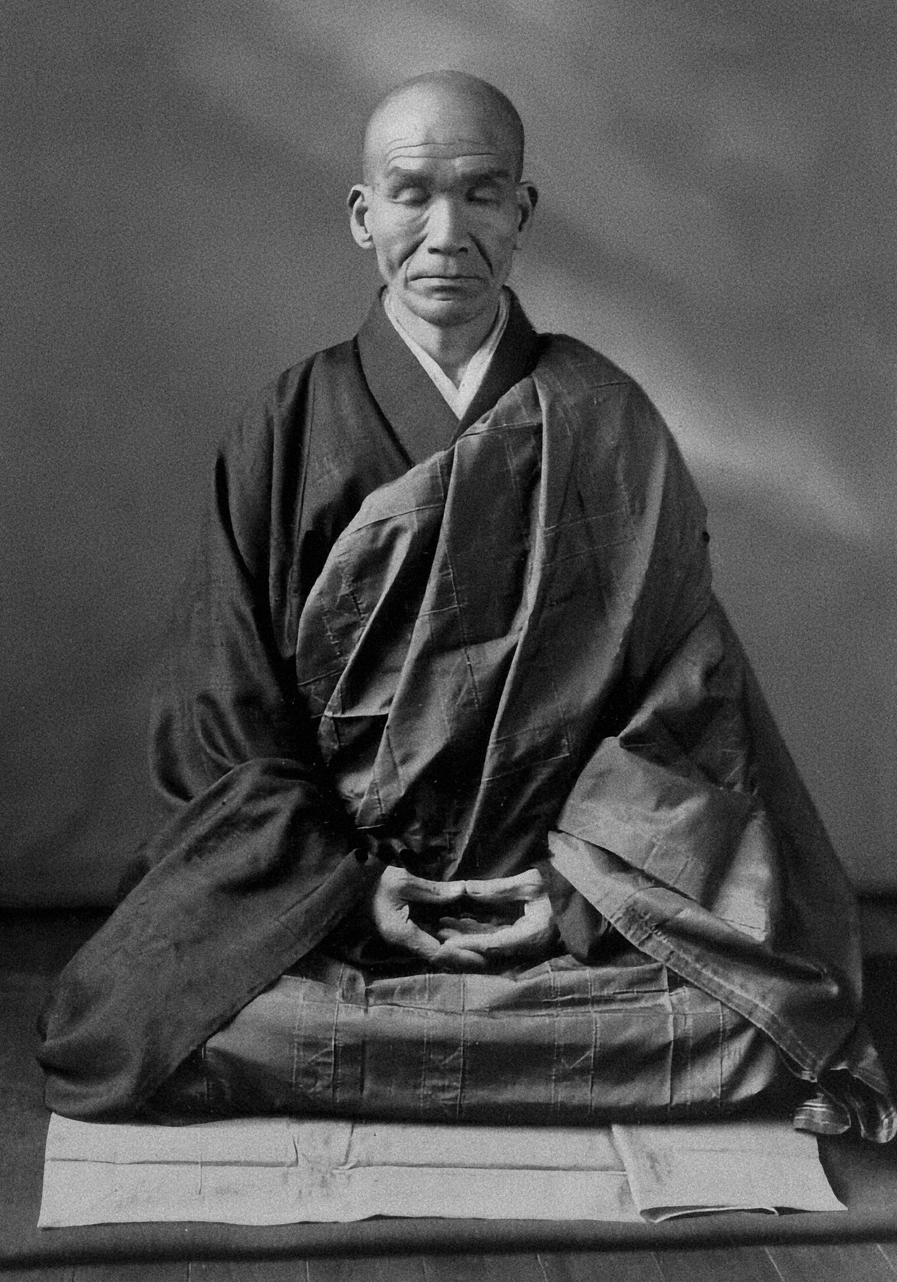 Sawaki Kōdō in full lotus