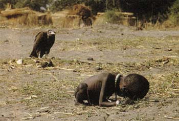 „Vulture“ (Kevin Carter, März 1993)