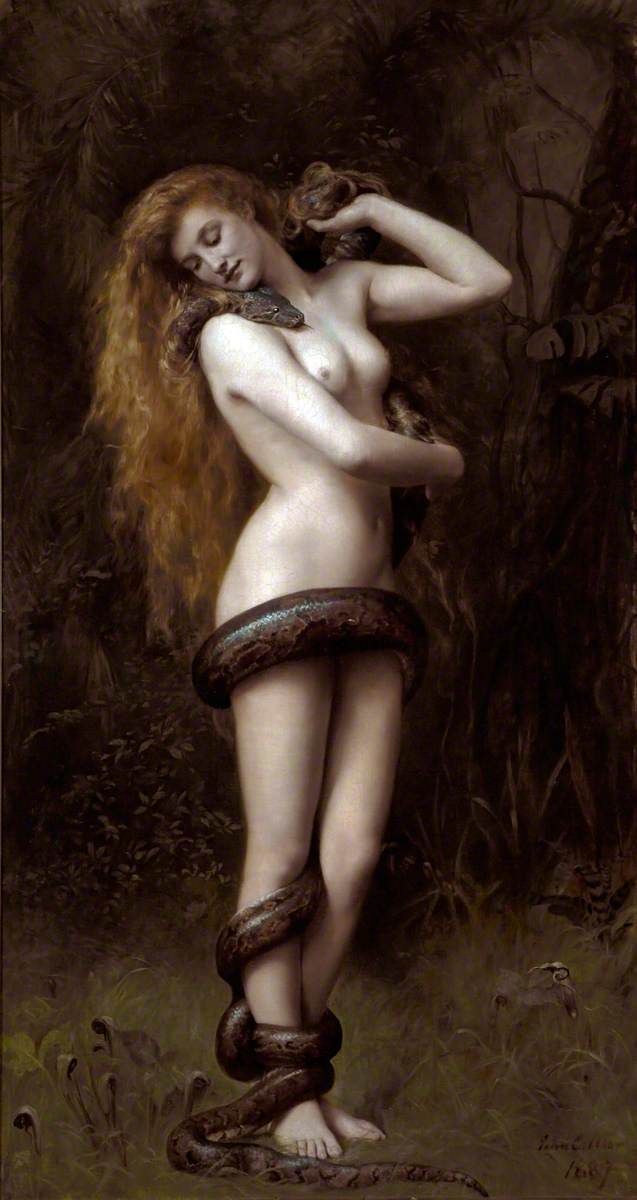 Lilith John Collier &Ouml;l auf Leinwand 1887